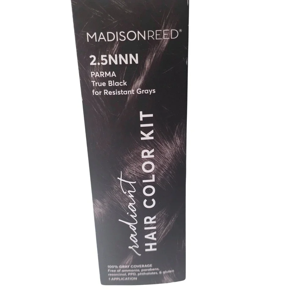 Madison Reed Radiant Hair Color Kit 2.5NNN Parma True Black Resistant Grays NEW